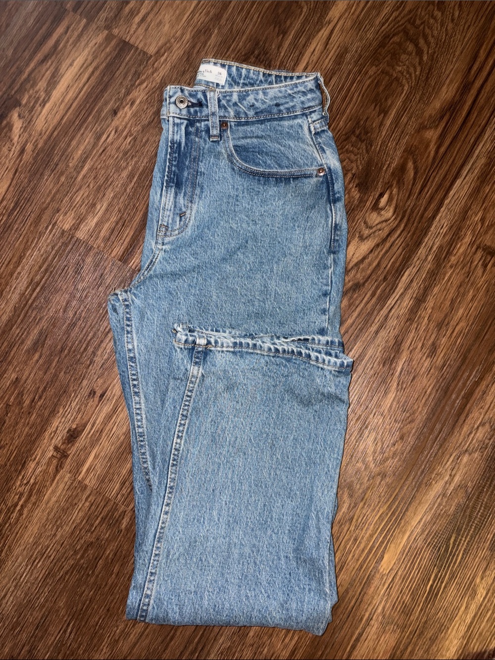Abercrombie & Fitch Light Blue High-Rise Women’s Jeans